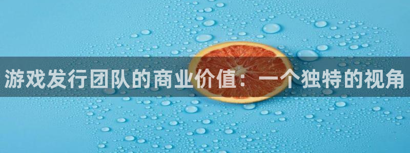 新航娱乐总代理是谁：游戏发行团队的商业价值：一个独特的视角